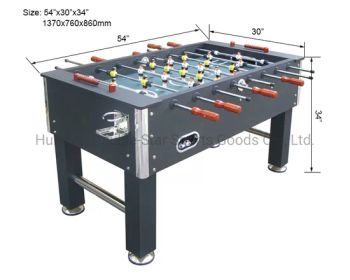 Professional Soccer Table Fooshball Table with Drink Cup Holders - Huizhou Double-Star Sports Goods Co., Ltd. - China