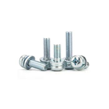 Premium Triangular Combination with Flat Washer Cross Pan Head Self Tapping Screws Triangle Threads Tapping Screw Screws Nails - Handan Daxin Fastener Manufacturing Co., Ltd - China