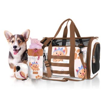 Durable Portable Three Openings Easy Carry Pet Travel Carrier with Straps - Everich Commerce Group Limited - China