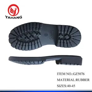 Men Rubber Shoe Soles Work Shoe Sole Boots Outsole - Foshan Nanhai Yahang Shoes Co., Ltd. - China