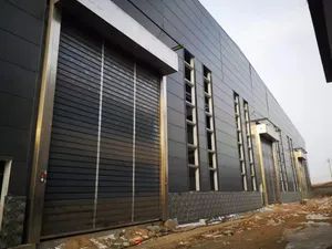 Steel Rolling Shutter Doors Automatic Industrial Hard Metal Aluminum High Speed Rolling Rapid Door - Shenzhen Hongfa Automatic Door Co., Ltd. - China
