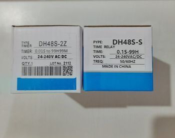 OMRON Red Rectangle Type Dh48s 2z Digital Timer, For Industrial, 3A@250VAC,5A@28VDC - Sriya International Private Limited - India