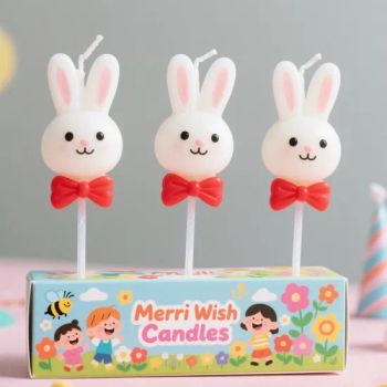 Huaming Paraffin Wax Birthday Candles Huaming Birthday Home Luxury Gift Wedding Candle Party Decoration Colourful Rabbit Candles - Hebei Huaming Laye Limited Company - China