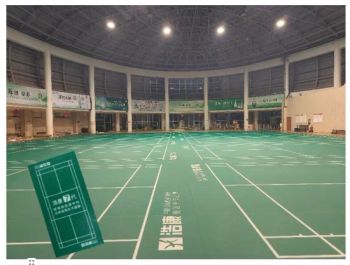 Wholesale PVC Floor Badminton Basketball Table Tennis Court Gymnasium Sports Hall Floor Rubber PVC Vinyl Flooring Tile Mats - Zhongke Haokang Hebei Flooring Technology Co., Ltd. - China