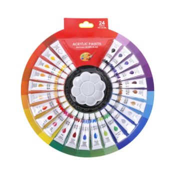 AP1224 24Colors Plastic Art Paints OEM China MOQ100 15D Origin China Trademark OEM Type Art Paints Model NO. AP1224 Material Plastic - Ningbo Colorswoo Art Supply Co., Ltd. - China