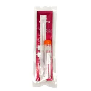 Sampling Oropharyngeal Transport Throat Test Sterile Medical Swabs Stick Flocked Nasal Cotton Nasopharyngeal Swab - Sunwing Industries Ltd. - China