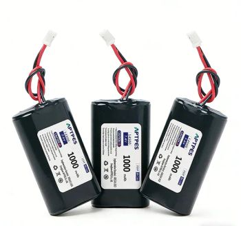 CE Certified Rechargeable 2-Cell 14500 Battery Pack 1000mAh for Laser Pointers - Dongguan APTPES Co., Ltd. - China