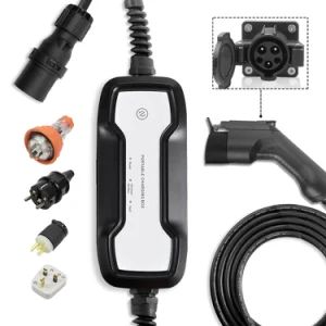 Cee EV Portable Charger for Electric Car 10/16A with Type1 Plug - BESEN INTERNATIONAL GROUP LIMITED - China