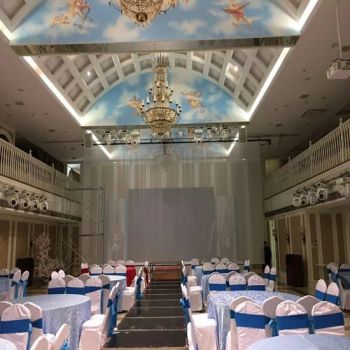Wedding & Performance Custom Stage Video Light Holographic Projection Gauze Scrim Screen - Shenzhen Jiayunfeng Stage Equipment Co., Ltd. - China