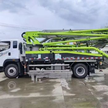 31m 31X-5rz Hydraulic Concrete Pump Truck Concrete Machinery Color Green Origin Hunan Condition New Weight 24500kg Pressure - Nantong Haoshi Engineering Machinery Co., Ltd. - China