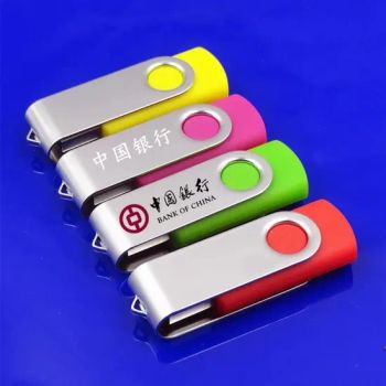 Twister Swivel Metal USB Flash Drive Custom Logo 4GB-128GB for Promotional Use - Changzhou Sitan Imp. and Exp. Co., Ltd. - China