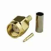 SMA Male ST For RG 316 Cable 174 Also Gold Plated Impedance 50 Ohms Mating 50 Ohm Coupling Insulator_material Ptfe Body_material Brass, - RK Design & Traders - India
