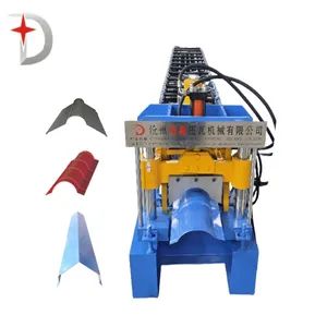Customized Ridge Cap Making Machine Metal Roof Ridge Cap Roll Forming Machine - Cangzhou Dixin Roll Forming Machine Co., Ltd. - China