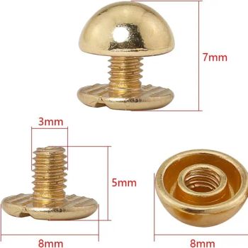 Metal Single and Double Sided Cap Rivets Origin China Model NO. 142 Sample 7 Days Colour Custom Length 1-500mm Trademark - SHUIFU HANYANG MACHINERY TECHNOLOGY CO., LTD - China