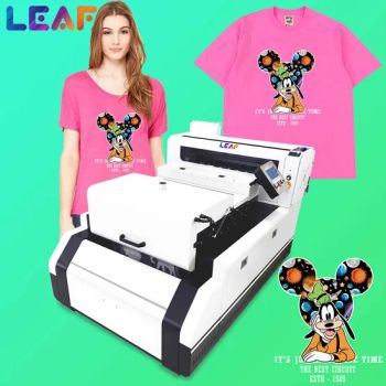 LEAF New A3 PET Film T shirt Textile Printing Machine Digital DTF Print PET film DTG printer Offset A3 DTF Printers - Guangzhou Fire Leaf Technology Co., Ltd. - China