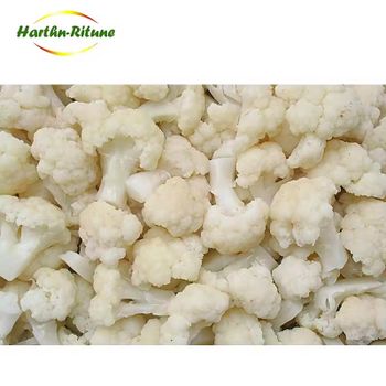 IQF cauliflower frozen cauliflower Frozen vegetable Grade A Content No Size 3-5cm Shape Block Style FROZEN Brand Name - Qingao Harthn-Ritune Corp., Ltd. - China