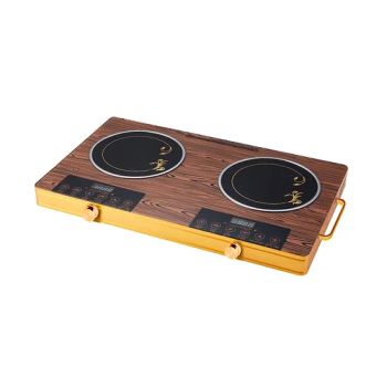 Quality LED Display Multifunctional Double Burner Cooktops 2 Burners Induction Cookers Electric Stove Radiant Infrared Cooker - Foshan Zerra Appliance Co., Ltd. - China
