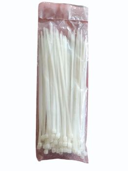 White Plastic Cable Tie Width 3mm Length 150mm Material Plastic Color Natural White Packaging Type - Shree Anil Electricals - India