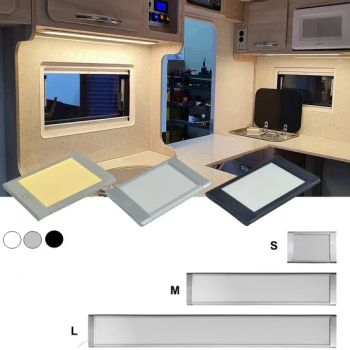 Camper Trailer Marine Motorhome Caravan Aluminum Touch Dimming Switch Boat Yacht LED 12V 24V Car Interior Ambient Light Dome Ceiling Bus RV LED Interior Lights - SHENZHEN FITLED LIGHTING CO., LTD. - China