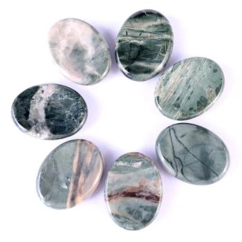 Natural Crystal Nine Dragon Jade Thumb Stones Worry Stones for Worry Relief - Xiamen Amore Gift Solutions Co., Ltd. - China
