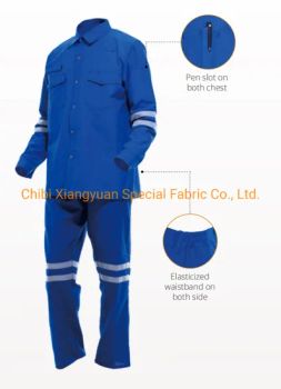 Factory Made Fireproof Fire Resistance Firefighter Fr Protective Clothing Jacket, Pants Suit with Reflective Tape in Workwear - Chibi Xiangyuan Special Fabric Co., Ltd. - China
