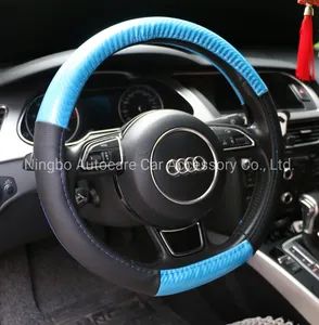 Steering Wheel Cover Carbon Fiber PVC Steering Wheel Cover Origin China Brand Autocare Model NO. 3032B Size - Ningbo Autocare Car Accessory Co., Ltd. - China