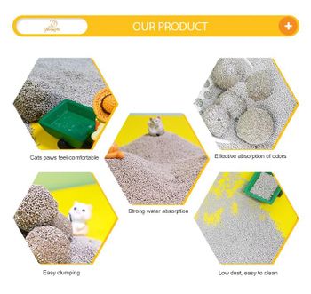 bentonite cat litter Shape Ball Shape Scent Strong Scent Dust Level - Yuru  - China