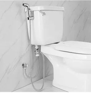 Steel 304 Portable Bathroom Handheld Diaper Bidet Faucet Sprayer Toilet Set - Fuzhou Yinshengwang Sanitary Ware Co., Ltd. - China