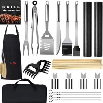Stainless Steel BBQ Cutlery Set Barbecue Tool Sets for Garden and Camping - NINGBO GENERAL UNION CO.,LTD. - China