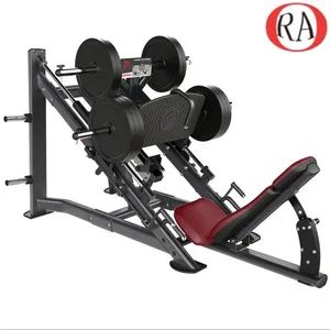 Wholesale High End Gym Free Weight Fitness Strength Leg Muscles Sports Equipment 45 Degree Leg Press Exercise Machine - Dezhou Ranao Fitness Equipment Co., Ltd. - China