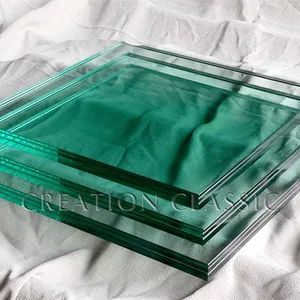 Ultra Clear Float Glass Tempered Colored Laminated Tempered Glass - Qingdao Creation Classic Glass Co., Ltd. - China