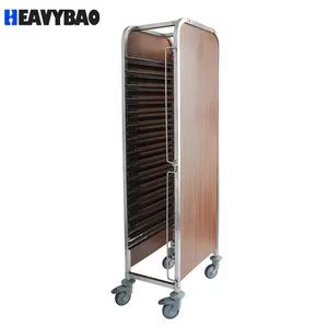 Heavybao Commercial Restaurant Hotel Kitchen Tray Food Transport Pan Rack Trolley Cart - Heavybao Commercial Kitchenware Co., Ltd. - China