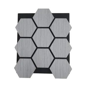 Factory Wood Veneer Wall Panels Wooden Slat Acoustic for Wall Decor - Zhejiang Hemei Decoration Materials Co., Ltd. - China
