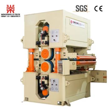 High Performance Plywood Sanding Calibrating Polishing Machine with Belt / Roller Conveyor Woodworking - Mingding D Tech (Shandong) Machinery Equipment Co., Ltd. - China