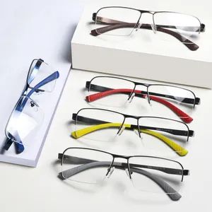 Business Man Metal Full Optical Frames Anti Blue Light Blocking Men Computer Glasses - Wenzhou Croesus Optical Co., Ltd. - China