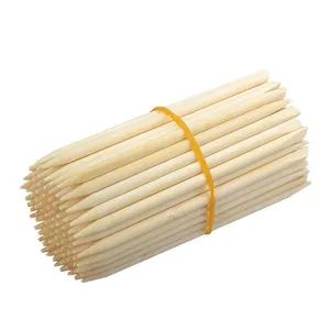 100PCS Bamboo Nail Polish Remover Stick Cuticle Pusher Bamboo Stick Nail for Manicure Pedicure Tool - Guangzhou Win Win Import and Export Co., Ltd. - China