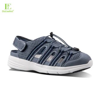 Medical Diabetic Sandals Orthopedic Shoes Comfort Hollow out Men Summer Shoes - Quanzhou Nuobao Import and Export Trading Co., Ltd. - China