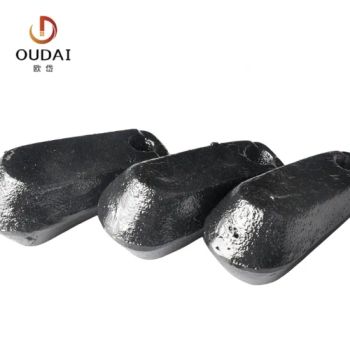 High Density Bismuth Fishing Sinkers for Lead Free Fishing Standard GB Material Iron Trademark OUDAI Origin Anhui, - Xuancheng Oudai Metal Products Co., Ltd. - China
