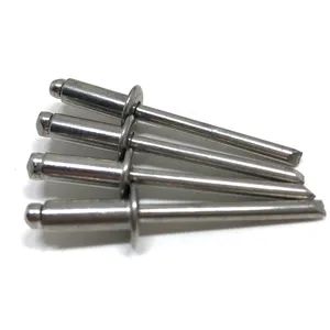 Stainless Steel A2/A2 Dome Head Blind Rivets Pop Rivets OEM Yes Samples Free MOQ 100000PCS Length 6-40mm Type Open Type Head Dome Head - Wuxi Mayshee Developing Company., Ltd - China