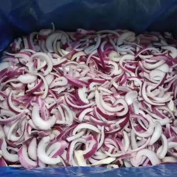 IQF Red Onion Frozen Best-selling 5-7cm Red Onion Vegetable Grade A Color red Type Onion Weight (kg) 10kgs Shape dices;slices - Shandong Guohai Imports and exports Co., ltd - China