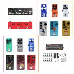 Custom Bypass Overdrive Delay Reverb Distortion Fuzz Chorus Tuner Treble Booster Loop Buffer Preamp Box Mini Multi Guitar Effect Pedal Power Supply Accessory - Shenzhen Earsmate Science Technology Ltd - China