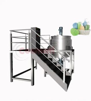 Electric Heating Mixing Tank Glass Cleaners Detergent Making Machine - Guangzhou Cosmati Technology Co., Ltd - China