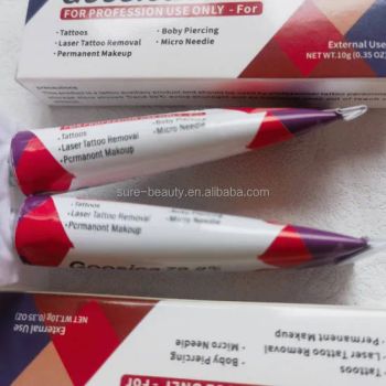 Pain Free Tattoo Numbing Cream with Aloe Vera Vitamin E Lecithin 6 8 Hours Effect Moisturizing Face Balm and Gel for Tattoos - Yiwu Surewell Beauty Co., Ltd. - China