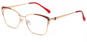 Colorful Painting Eyebrow Frame Anti-Blue Light Lenses Suitable for Electronics Screen Stock Women Glasses - Raymio Eyewear Co., Ltd. - China