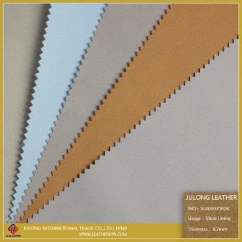 Universal PU Synthetic Artificial Leather Shoe Lining Material PU Origin China Width 54/55" Pattern Printed Trademark - Wenzhou Julong International Trade Co., Ltd. - China