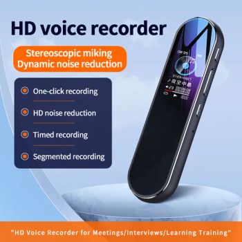Portable Metal Audio Sound Recorder Voice Recorder Pen Professional Intelligent Digital Voice Recorder 16GB 32GB - Tianjin Caile Printing Co., Ltd - China
