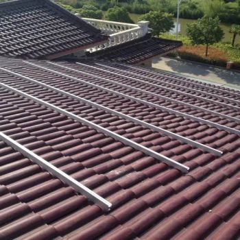 Post Aluminum Accessories Panel Mounting Solar System Bracket for Bifacial Panels - Jingjiang Alicosolar New Energy Co., Ltd. - China