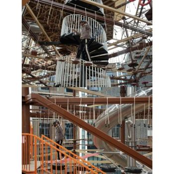 Versatile Rope Course Playground with Outdoor Facility for Team Building Activities - Hangzhou Hogwood Amusement Equipment Co., Ltd. - China