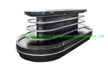 Half Height Multideck Refrigerated Showcases for Supermarket Trademark Hugcool Type Display Cooler Model NO. LKJ-1309FH Door Type Swing - Hugecool(Qingdao) Refrigeration Technology Co., Ltd - China