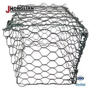 Galvanized Iron Wire Gabion Baskets for Landscaping 10 Years Warranty - Hebei Honglian wire mesh Co., LTD - China